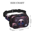 thumbnail image 2 of Saiise The Binding of Isaac Print Fanny Pack Crossbody Bag for Women and Men, Belt Bag for Hiking Bum Bag with Adjustable Strap, Waist pack for Running Workout Sports Travel, 2 of 7