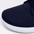 thumbnail image 6 of Womens Mesh Breathable Walking Shoes Comfortable Lightweight Running Wide Toe Outdoor Hiking Sneakers Dark Blue 6.5, 6 of 9