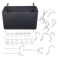 thumbnail image 1 of KAKOWELY 80pcs Pegboard Hangers Iron Assorted Color Sturdy Usage for Workbench, 1 of 8