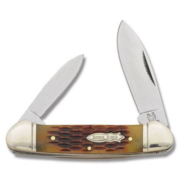 Canoe Amber Jigged Bone