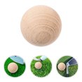thumbnail image 1 of ELAYARD 5Pcs Wooden Rounds Beige For Garden Play And Bocce Ball Games, 1 of 6