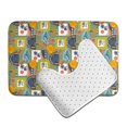 thumbnail image 6 of Yiaed Hawaiian Style Print Bathroom Mat Set 2 Pieces Mat Anti-Skid Pad Ultra Soft and Absorbent Bathroom Bath Mat Contour Bath Rugs for Toilet Base, 6 of 6