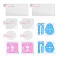 thumbnail image 2 of Outdoor Camera Lens Screen Protector, 2.5D Curved Edge Technology 9H High Hardness 2 Set Anti Scratch Camcorder Front Rear Lens Screen Film  for Sports, 2 of 7
