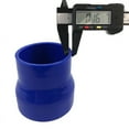 thumbnail image 4 of 3Ply 3" To 2.5'' inch Straight Reducer 76.2mm Silicone Hose Coupler Pipe Blue, 4 of 8