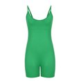 thumbnail image 4 of REALiKUN Womens Workout Yoga Jumpsuits Rompers - One Piece Seamless Unitard Leggings Spaghetti Strap Bodysuit Gym, 4 of 5