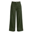 thumbnail image 4 of Kaemgyyd Jeans for Women High Waisted Loose Fit Pants Wide Leg Denim Trousers Casual Fall Fashion Denim Pants（Army Green,Large）, 4 of 7