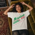 thumbnail image 3 of 90's Mexico Football Shirt, Retro Mexican Soccer Graphic Tee, 3 of 7