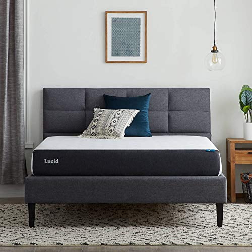 Walmart lucid memory on sale foam mattress