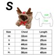 thumbnail image 2 of Disfraz navideño para perro y gato, vestido divertido para mascota, atuendos para cachorros, ropa navideña, 2 of 6