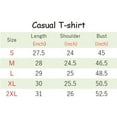 thumbnail image 2 of OIMCCIV Unisex Casual Loose T-shirt Funny Printing Crew Neck Short Sleeve T-Shirt, 2 of 6
