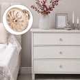 thumbnail image 5 of FGY 10pcs Kitchen Cabinet Knobs Pulls, Metal Round Cabinet Knobs, Drawer Dresser Handles Cupboard Door Heavy Knobs, Kitchen Cabinet Hardware with Screws for Bathroom Drawer, 1.18inch, White, 5 of 7