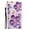 #10 Purple Flower, variant on Compatible with Samsung Galaxy A54 5G Wallet Case for Women with Credit Card Holders, Designed Flip PU Leather Kickstand Shockproof Protective Cover for Samsung Galaxy A54 5G, Butterfly