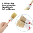 thumbnail image 3 of 11 Pieces Auto Detailing Brush Set for Cleaning Wheels, Interior, Exterior, Leather, 3 of 5
