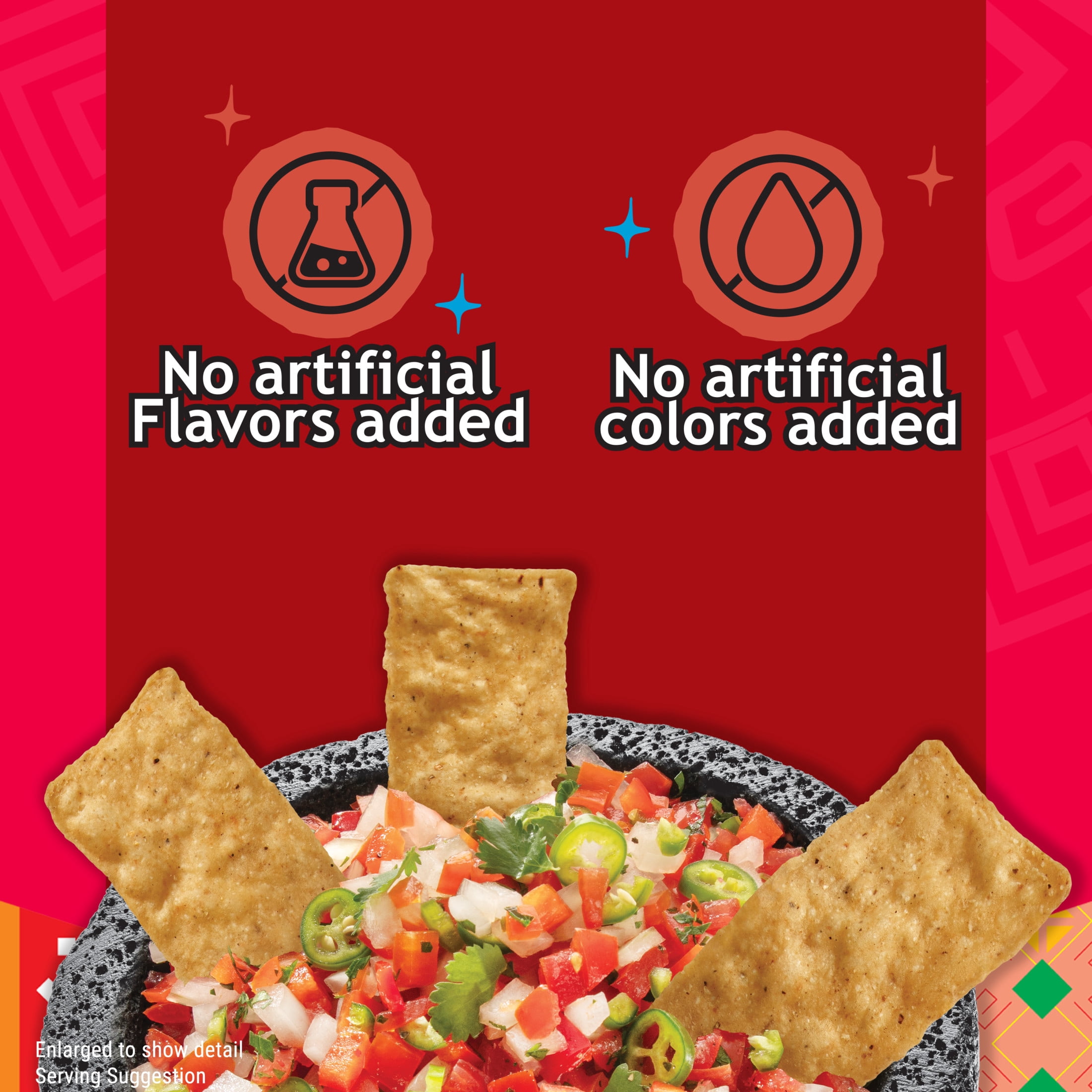 Barcel Mi Tierra Pico de Gallo 9.9 oz Bag, Tomato, Onion, Lime and Chili Pepper Tortilla Chip Strips