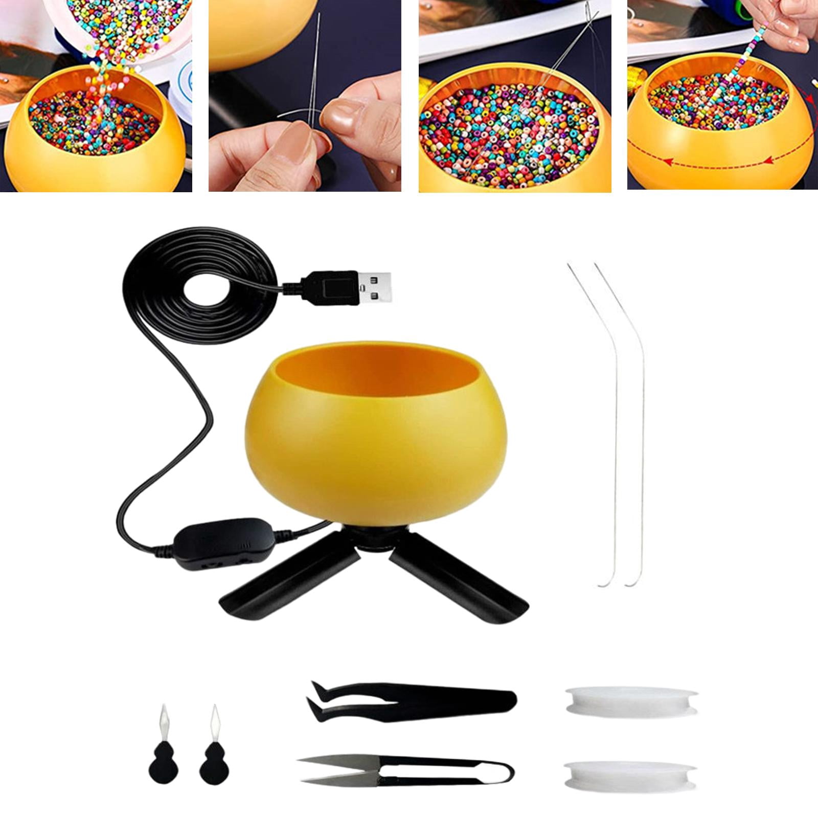 Electric Bead ner Beading Tool Jewelry Making Bowl for Pendants Charms