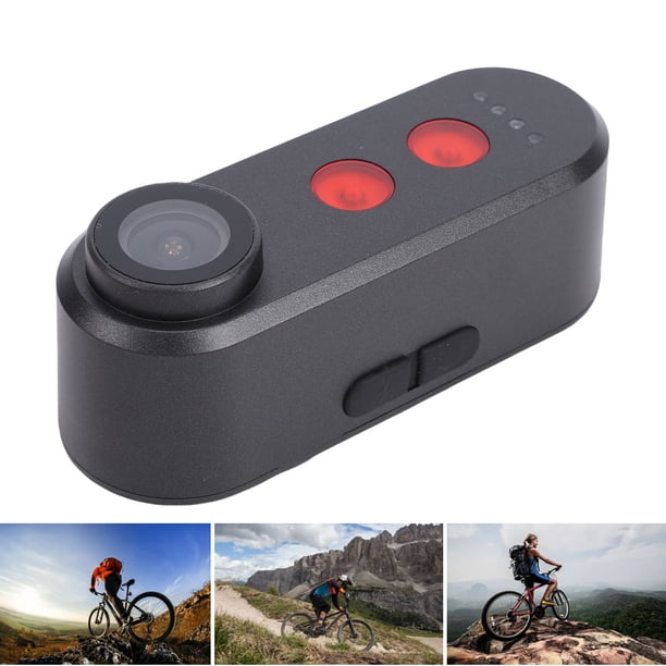 Cámara De Bicicleta 140 Con Luz Trasera 1080P Previene La Vibración Grabadora A Prueba De Agua 140 Gran Angular Cámara De Visión Trasera Luz Trasera De Freno Para Ciclismo Al