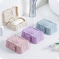 thumbnail image 2 of Soap Dish for Shower, Soap Holder Box, Plastic Soap Saver Case with Drain for Bathroom Counter, Shower, Kitchen, Keep Soap Dry and Clean, Easy to Clean, Avoid Mushy Soap, 2 of 17