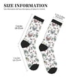 thumbnail image 3 of Pofeuu Cute French Bulldog Print Crew Socks, Adult Running Hiking Socks for Youth and Adult, 3 of 7