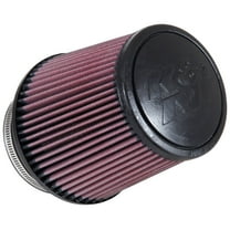 K&N Universal Clamp-On Air Filter: High Performance, Premium, Washable, Replacement Filter: Flange Diameter: 4 In, Filter Height: 6 In, Flange Length: 1.75 In, Shape: Round Tapered, RE-0850