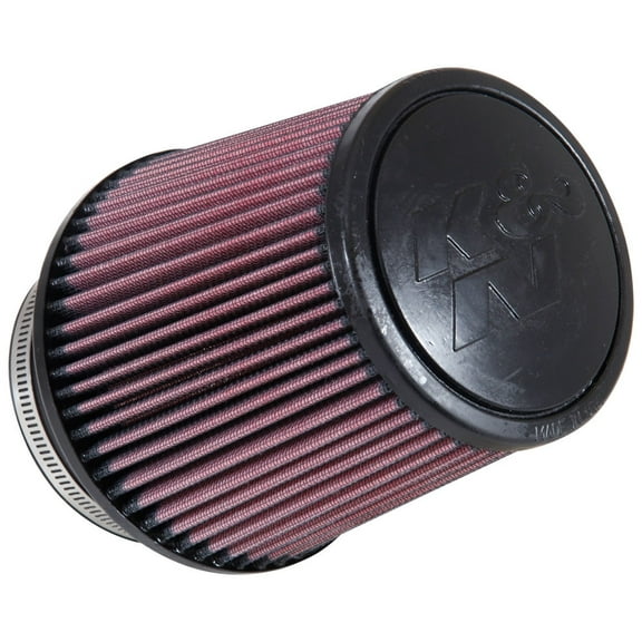 K&N Universal Clamp-On Air Filter: High Performance, Premium, Washable, Replacement Filter: Flange Diameter: 4 In, Filter Height: 6 In, Flange Length: 1.75 In, Shape: Round Tapered, RE-0850