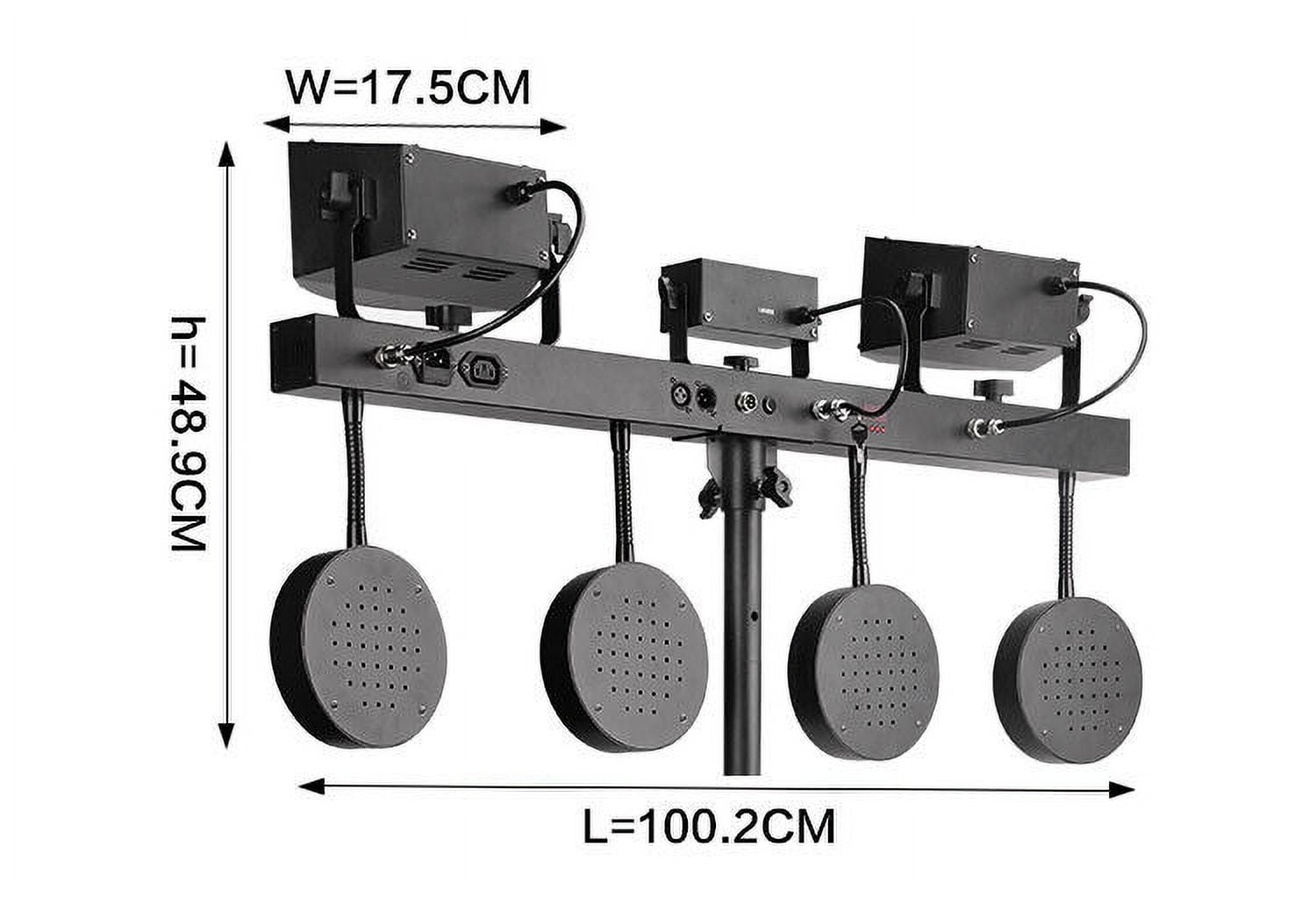 DJ Light RGBW Par LED Wash DMX Band Stage Lighting Party Bar Derby Musical light