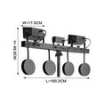 thumbnail image 4 of DJ Light RGBW Par LED Wash DMX Band Stage Lighting Party Bar Derby Musical Light, 4 of 5