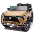 thumbnail image 6 of Ambifirner24V 2-Seater Ride On Car W/ PC 2.4G, High Chassis and Anti-Slip Grip wheels, Four-wheel Suspension, LED light, Bluetooth&MP3 Music, Speed up to 3.73 MPH, 6 of 10