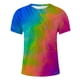 thumbnail image 3 of Playeras De Compresión Para Hombre, Camiseta De Manga Corta Con Cuello Redondo Y Estampado Floral De Moda De Verano Para Hombre, 3 of 4