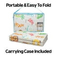 thumbnail image 3 of Parklon Baby Play Mat, Foldable & Portable, Large Size (78.7 x 55.1), Indoor, Outdoor, Waterproof, Made in Korea - ABC Hello Bear, 3 of 8