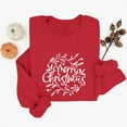 thumbnail image 6 of Ugly Christmas Sweatshirt for Women Long Sleeve Xmas Graphic Shirts Loose Holiday Gift Pullover Tops, XS Red, 6 of 6