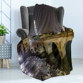 thumbnail image 4 of Landscape Soft Flannel Fleece Throw Blanket, Ponte Pietra on River Adige Roman Bridge in the Old Town of Verona Italy, Cozy Plush for Indoor and Outdoor Use, 50" x 70", Black Beige, by Ambesonne, 4 of 5