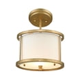 thumbnail image 2 of Lucas McKearn Lemuria 1-light Transitional Metal Mini Pendant in Gold Leaf, 2 of 2