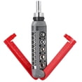 thumbnail image 1 of Multifunction Hand Tool Spiral Ratchet Screwdriver With Tip Kit,B, 1 of 5