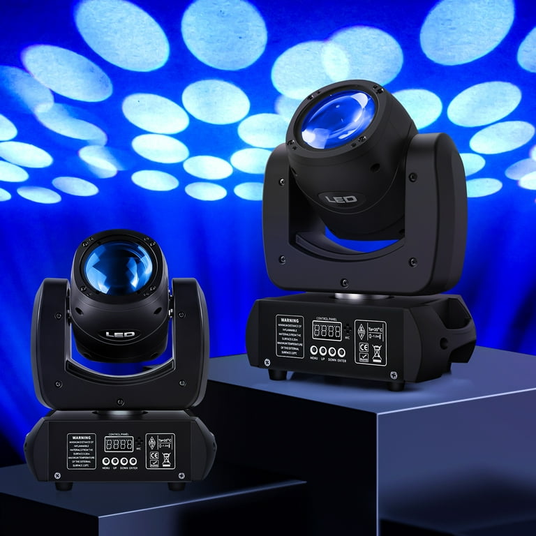 100W LED Beam Gobo Moving Head Stage Light Dazzling Effect DMX for Club KTV  Disco DJ Party Lighting