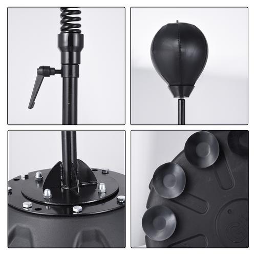 ZHAO Punching Bag for Adults Height Adjustable Kickboxing Bags Speed Ball Speed Bag Boxing Equipment Floor Punching Bag for Fitness Training welcoming