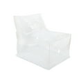 thumbnail image 2 of Clear Stuffed Animal Storage Chair, Waterproof Stuffed Animal Chair, Bean Bag Stuffed Animal Storage, Large PVC Plush Toys Storage Creative Stuffable Zipper Bean Bag Cover, 2 of 8