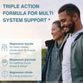 thumbnail image 4 of Igennus Superior Triple Magnesium Complex, Fully Reacted & Chelated Glycinate, Taurate & Citrate, Clean Label, High Bioavailability & Absorption, 60 Tablets, Vegan, Non-Buffered, 4 of 9