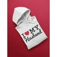thumbnail image 3 of I Love My Husband Hoodie Women -Image by Shutterstock, Female XX-Large, 3 of 4
