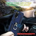 thumbnail image 7 of Compatible for Samsung Galaxy S20 Case 6.2-inch with HD Screen Protector,  Military-Grade Protective Phone Case with Magnetic Kickstand Ring for Samsung Galaxy S20 5G Blue, 7 of 7