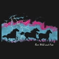 thumbnail image 2 of Girl's Lost Gods Run Wild and Free  Graphic Tee Black X Large, 2 of 4