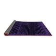 thumbnail image 2 of Ahgly Company Indoor Square Abstract Purple Modern Area Rugs, 7' Square, 2 of 4