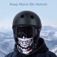 thumbnail image 2 of Casco de Snowboard para hombre, esquí CE, a prueba de viento, para monopatín, deportes de nieve, ciclismo de seguridad, accesorios para bicicleta bicicleta 18 pulgadas infantil Fivean Cascos de ciclismo, 2 of 2