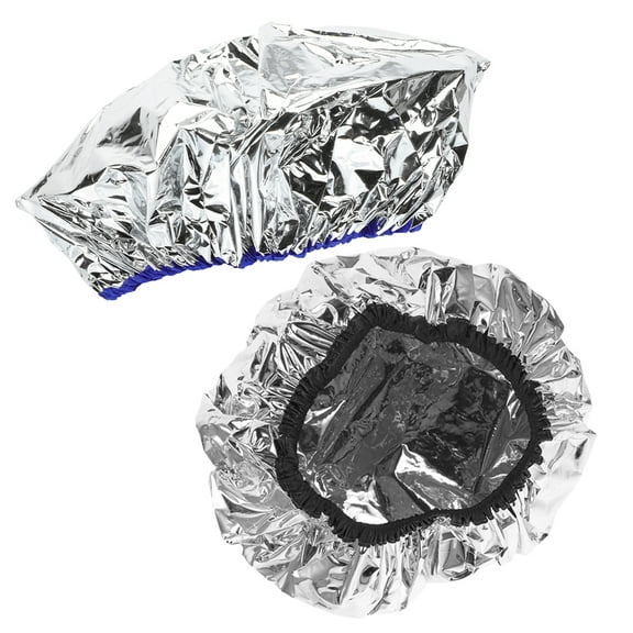 WASHWEPE Conditioning Caps Assorted Color 2Pcs for Home Hair Care