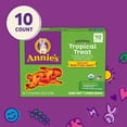 thumbnail image 4 of Annie's Organic Bunny Fruit Flavored Snacks, Tropical Treat, Gluten Free, 10 Pouches, 7 oz, 4 of 12