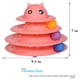 thumbnail image 2 of Plato giratorio Cat Toy con 6 bolas de 3 niveles UPSKY, 2 of 6