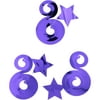 (4 pack) (4 Pack) Way to Celebrate! Purple Dizzy Danglers 3 pc Pack