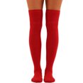 thumbnail image 2 of LAVRA Womens Over The Knee Socks Cable Knit Style Winter, 2 of 4