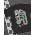 thumbnail image 6 of Play Cars on Daddy's Back Shirt Gift for Dad Shirt Funny Car Play Mat T-Shirt XX-Large Black, 6 of 7