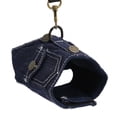 thumbnail image 1 of Arnés tipo chaleco vaquero para perros Bling Bling arnés de mezclilla transpirable, 1 of 12