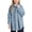 B-881Blue, variant on MEZZALL Soft Jacket Long Sleeve Girls Cozy Winter Outerwear With Pockets Warm Hooded Coats For Toddler Kids Solid Color Soft Child Clothes